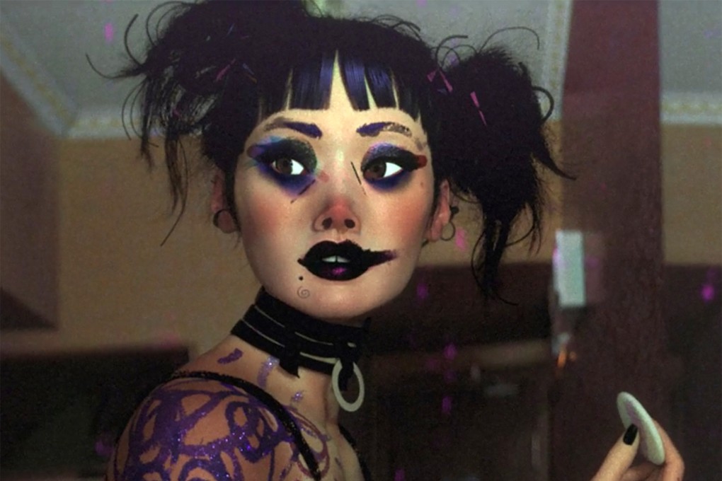 The animated star of The Witness, from Netflix’s Love, Death & Robots series, who sees a crime happening across the street from her flat and is then chased through an alternate version of Hong Kong.