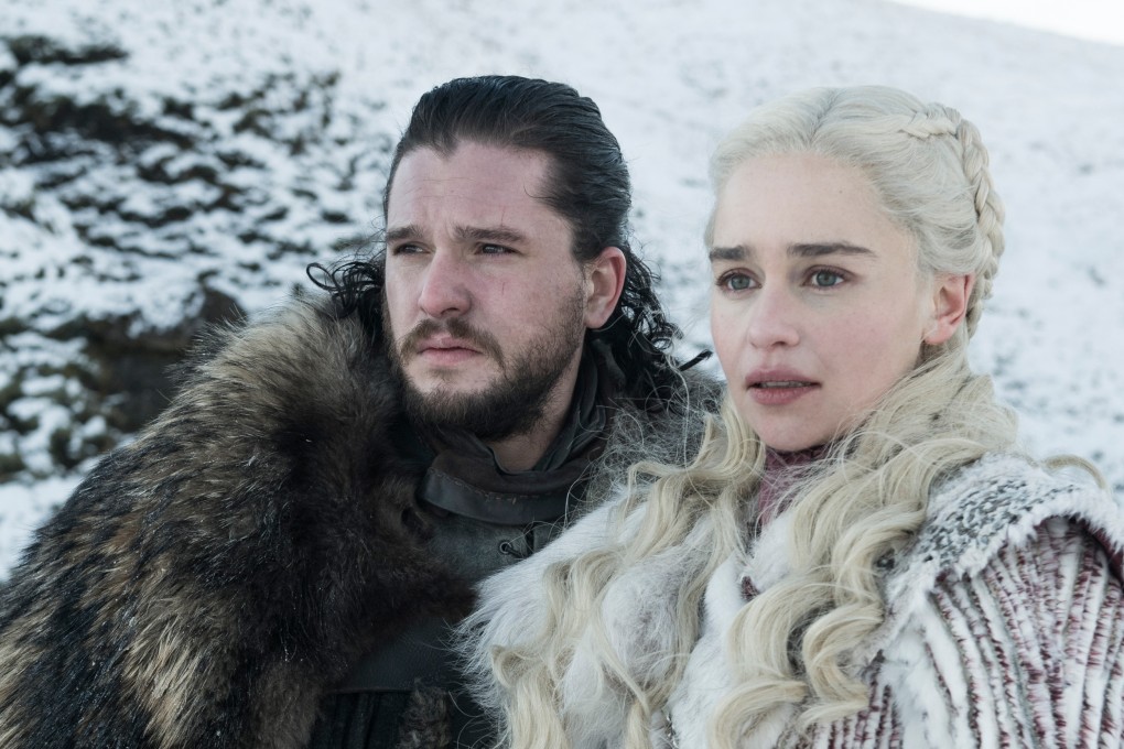 Kit Harington as Jon Snow and Emilia Clarke as Daenerys Targaryen in Season 8 of Game of Thrones. Photo: Helen Sloan/HBO