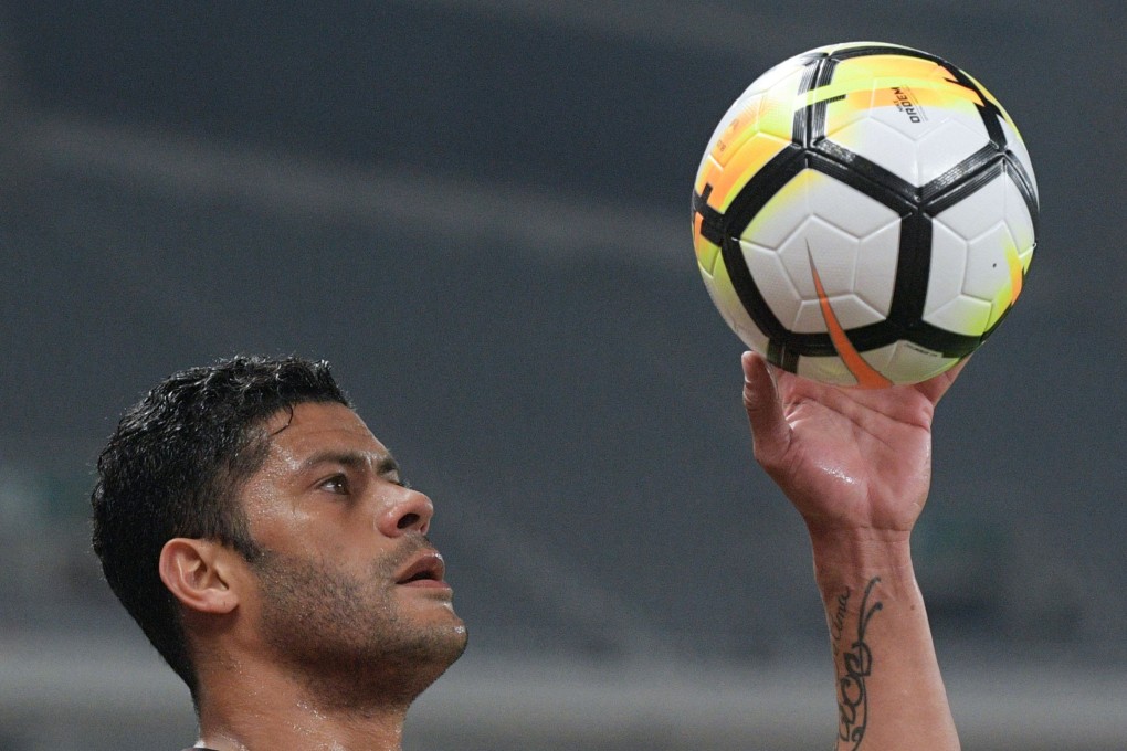 Brazilian striker Hulk scored for champions Shanghai SIPG in match week four. Photo: AFP