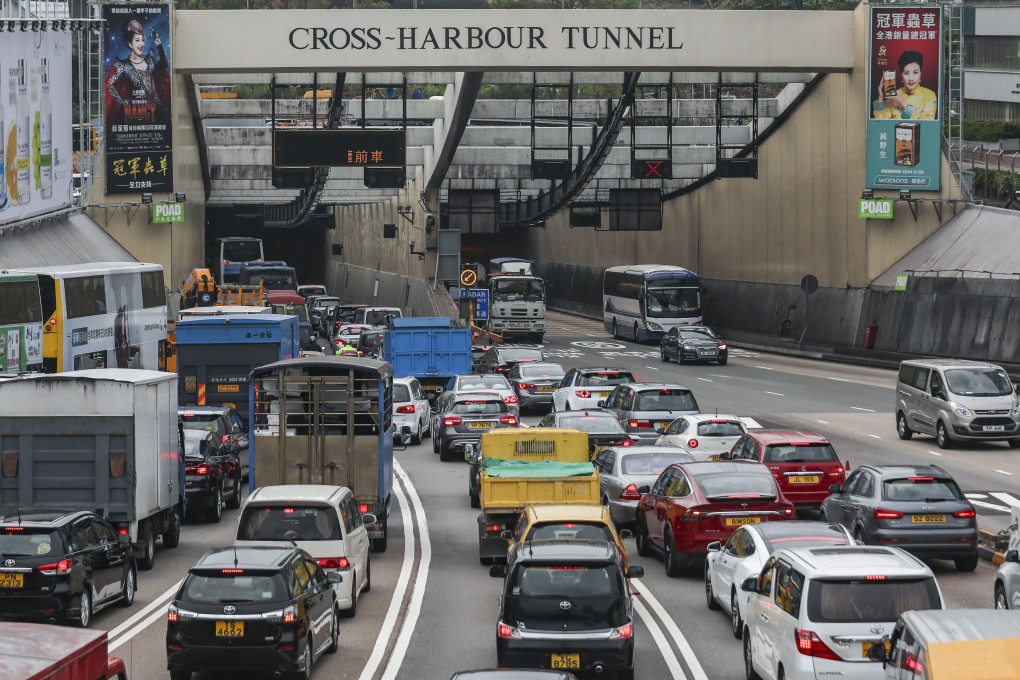 The government’s proposal to raise toll fees at two of Hong Kong’s three harbour crossings, including the heavily used Cross-Harbour Tunnel, while lowering them at the third would have effectively evened out traffic. Photo: Xiaomei Chen