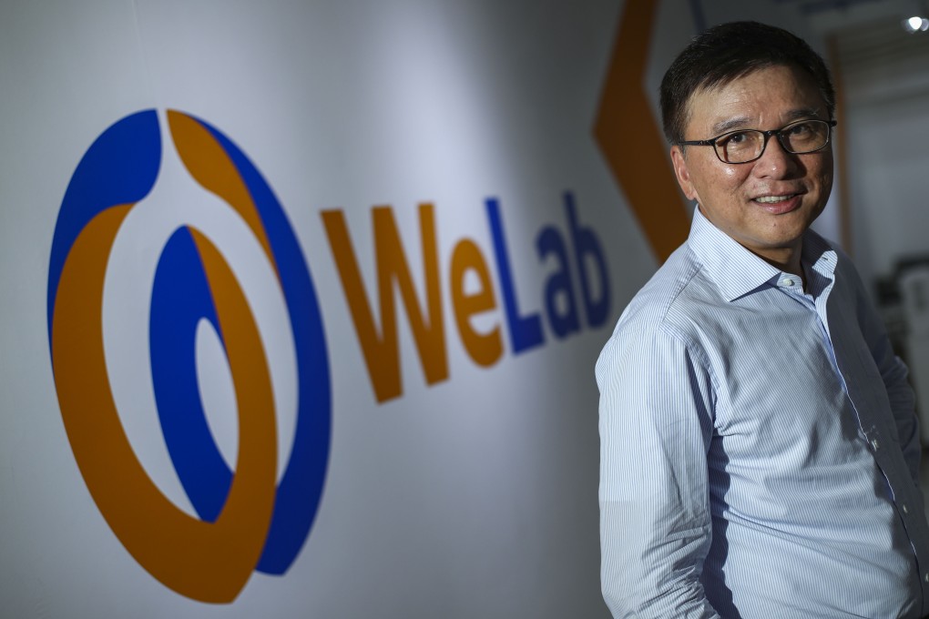Chan Ka-keung, senior adviser of WeLab and former Secretary for Financial Services and the Treasury, will become the new chairman of WeLab Digital virtual bank. Photo: Nora Tam