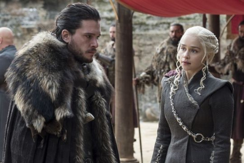 Jon Snow (Kit Harington, left), and Daenerys Targaryen (Emilia Clarke) both have come a long way since the start of HBO’s Game of Thrones. Photo: HBO