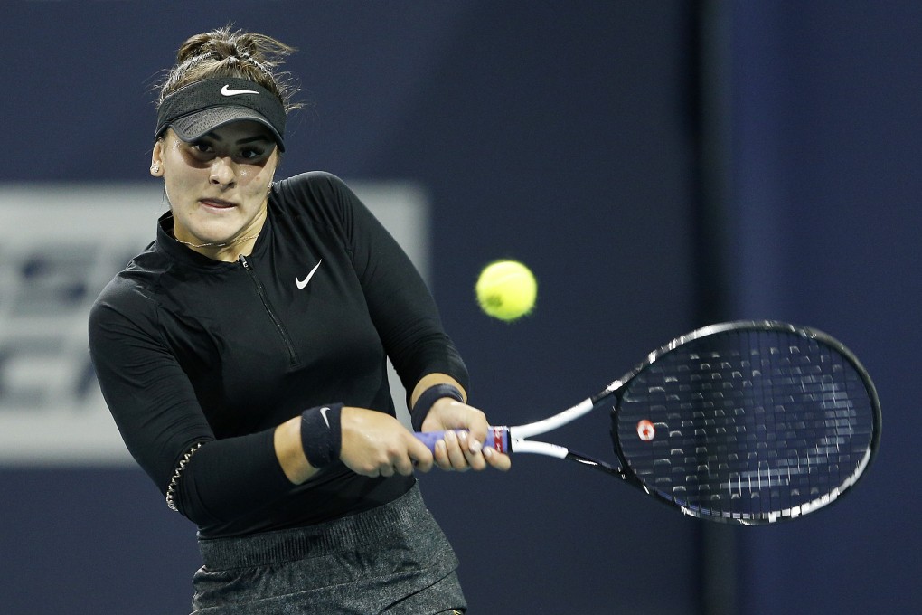 Bianca Andreescu is now a tennis star after her Indian Wells win. Photo: AFP