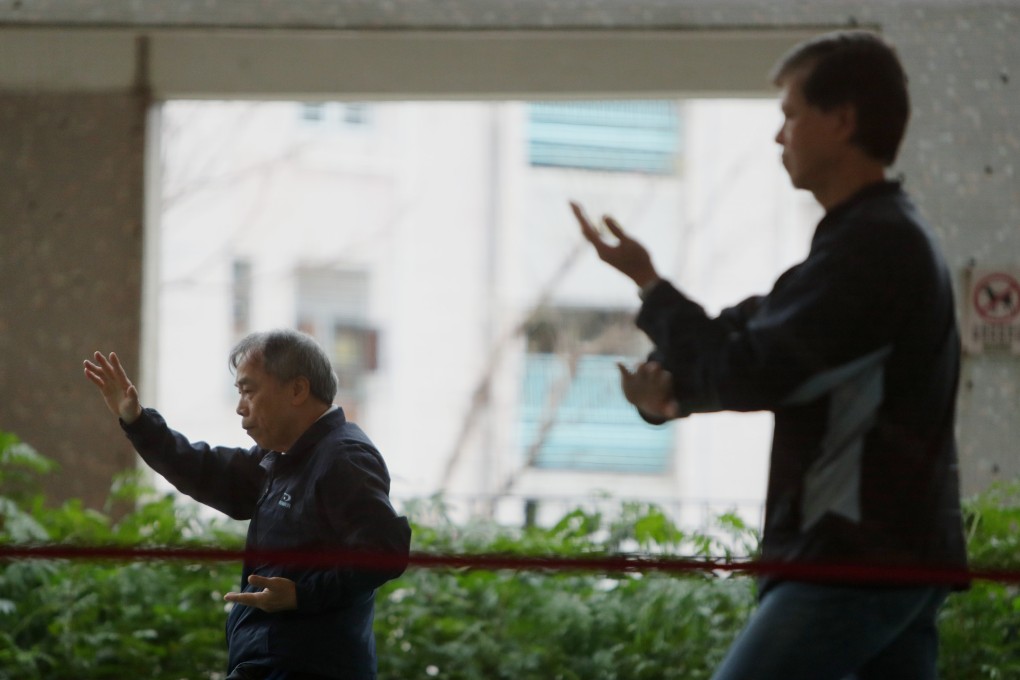 Hongkongers practise tai chi. There are more than 1.1 million people over the age of 65 living in Hong Kong. Photo: Winson Wong