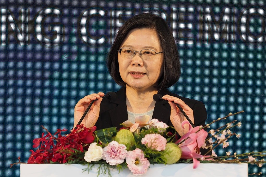 Taiwan President Tsai Ing-wei said in Washington on Tuesday that the 40-year-old Taiwan Relations Act had “helped create a force for good”. Photo: EPA-EFE