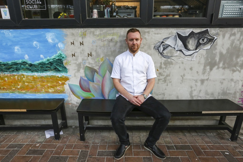 Chef Andrew Walsh of Singapore restaurants Cure and Butcher Boy, in Sai Ying Pun, in Hong Kong. Photo: Jonathan Wong