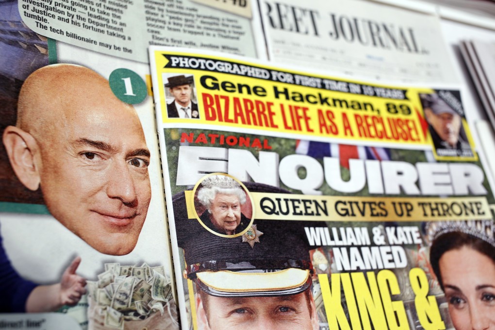 National Enquirer for sale after Donald Trump hush-money and Jeff Bezos ...