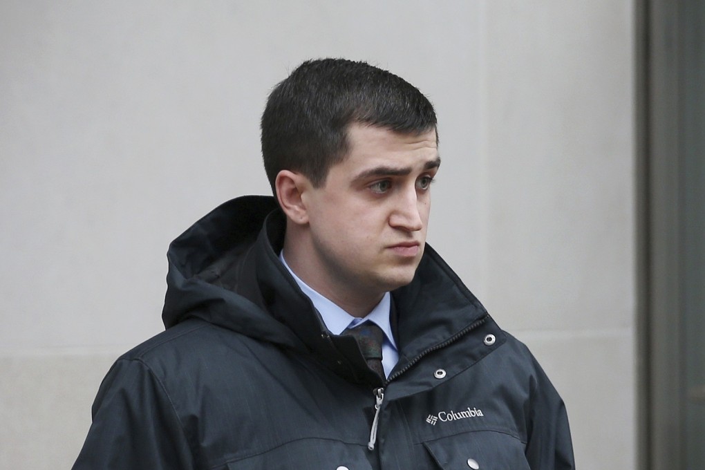 Michael Rohana leaves the federal courthouse in Philadelphia on April 2. Photo: The Philadelphia Inquirer via AP