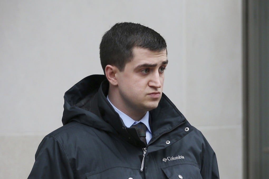 Michael Rohana leaves the federal courthouse in Philadelphia on April 2. Photo: The Philadelphia Inquirer via AP