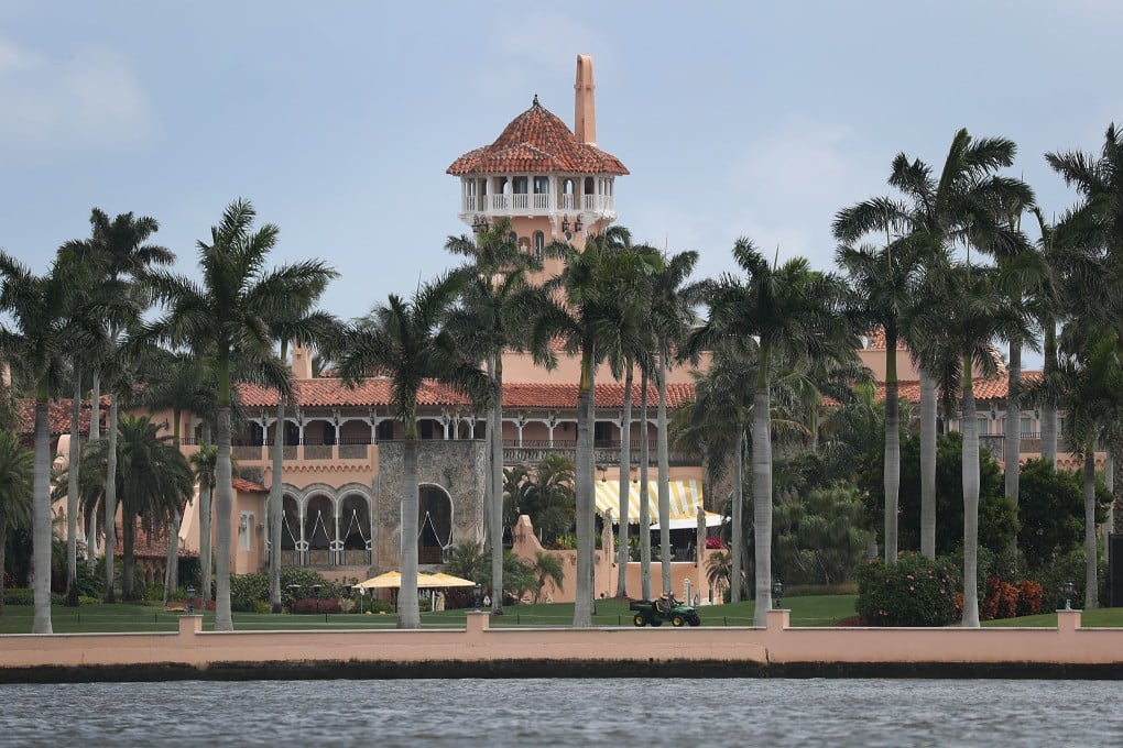 US President Donald Trump's Mar-a-Lago resort was the scene of a security breach last weekend, but Trump on Wednesday dismissed the incident as a ‘fluke’. Photo: Getty Images via AFP