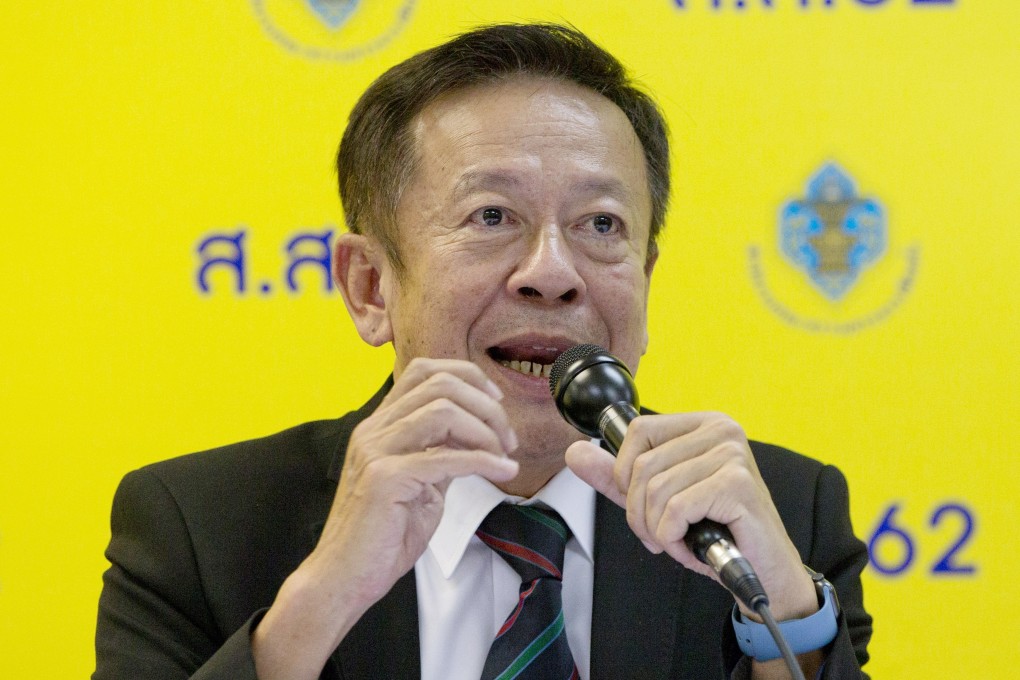 Charoongwit Poomma, secretary general of the election commission. Photo: AP