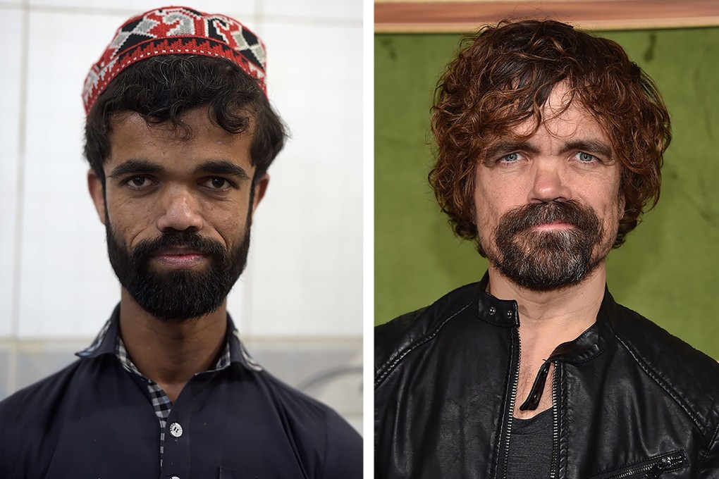 Pakistani waiter Rozi Khan (left) has found fame for his striking resemblance to Game of Thrones character Tyrion Lannister, played by Peter Dinklage (right). Photo: AFP