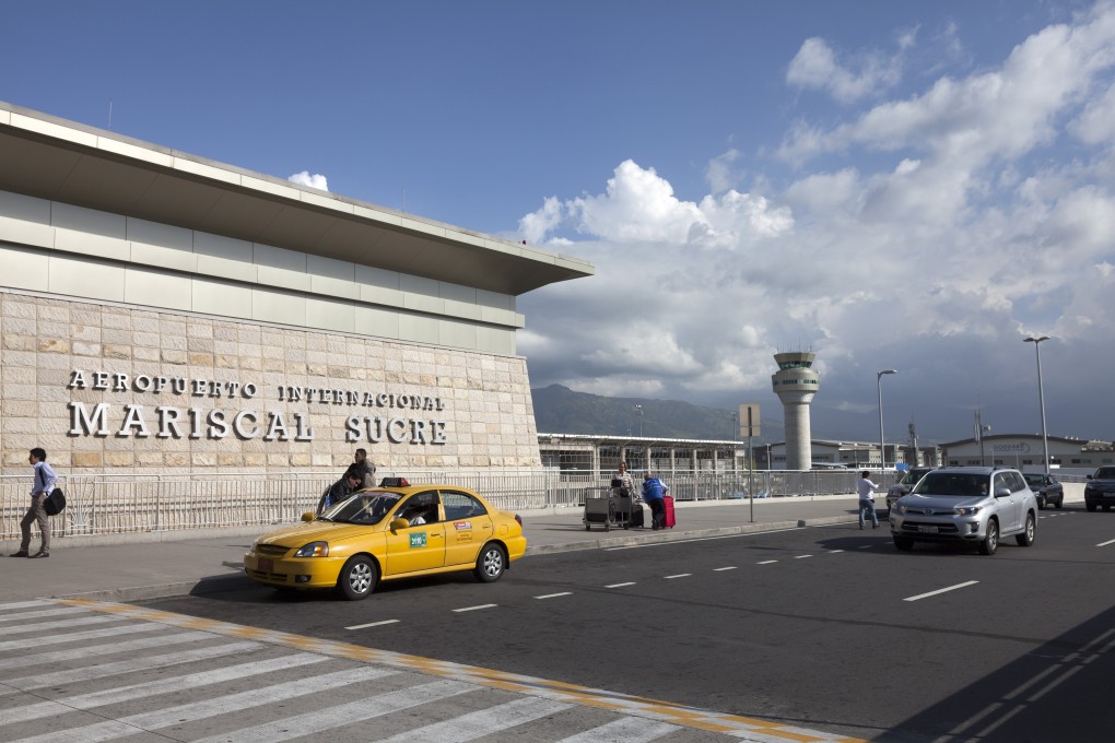Quito Mariscal Sucre Airport. File photo: Shutterstock