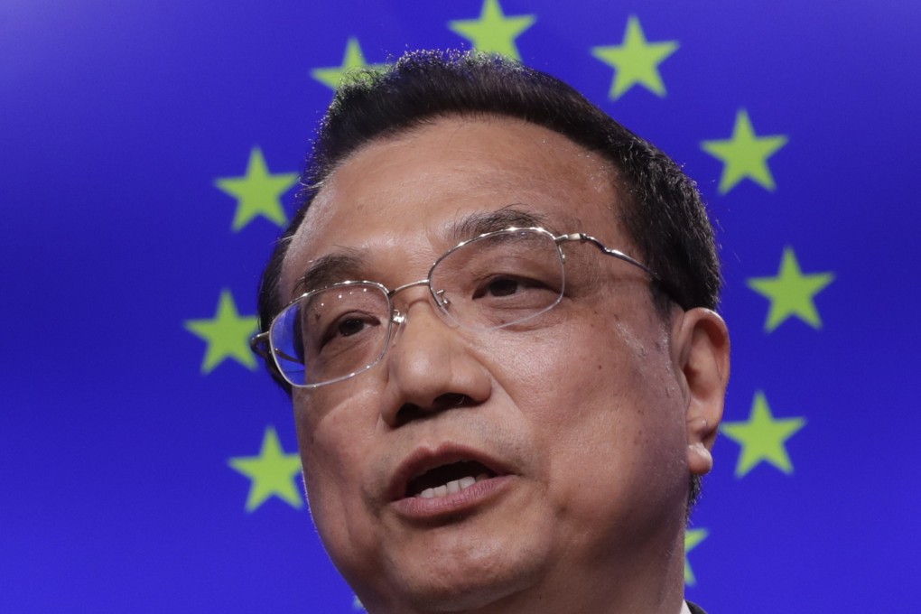 Chinese Premier Li Keqiang was in Brussels as the parties agreed a timetable for the EU-China Comprehensive Investment Agreement. Photo: EPA-EFE