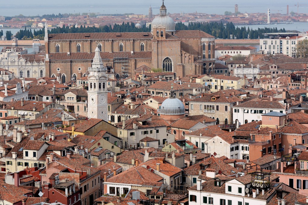 A view of Venice from the bell tower of St Mark’s Square. Photo: Reuters