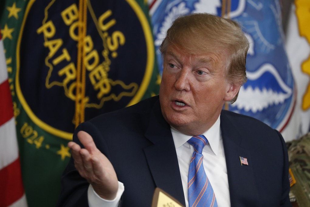 US President Donald Trump at a round table on immigration and border security on April 5. Photo: AP