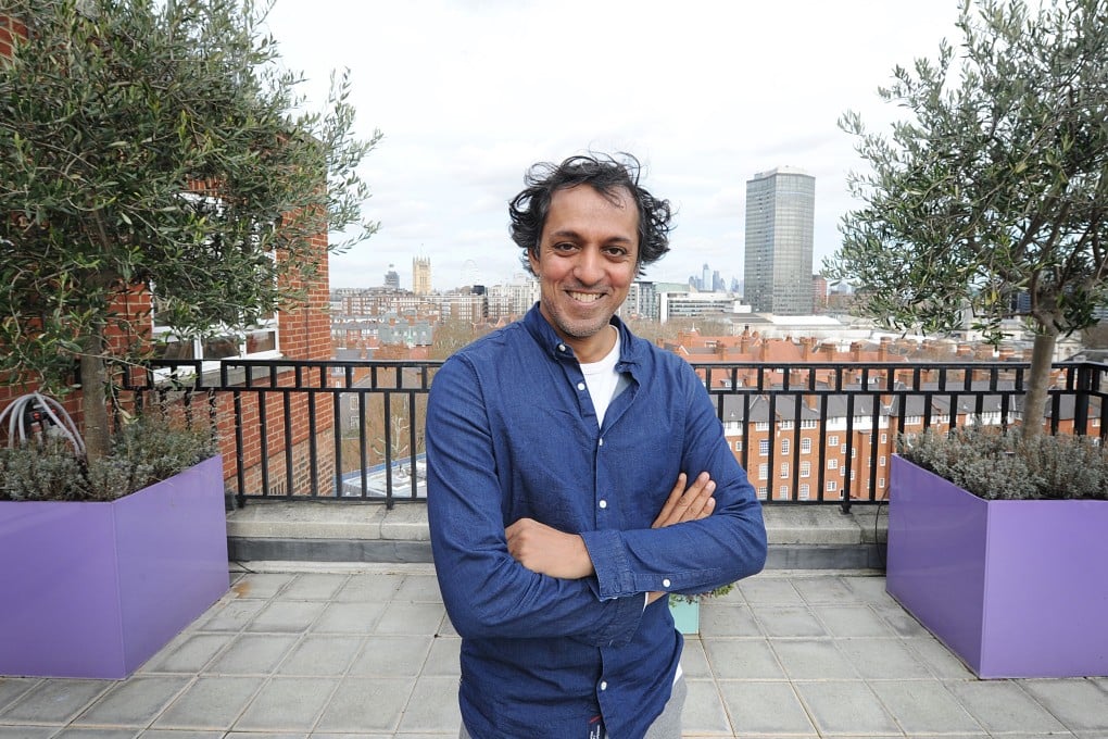 British writer Rajeev Balasubramanyam, whose latest Professor Chandra Follows his Bliss explores the nuances of New Age, from appropriation and infuriation to enlightenment. Photo: Mike Clarke