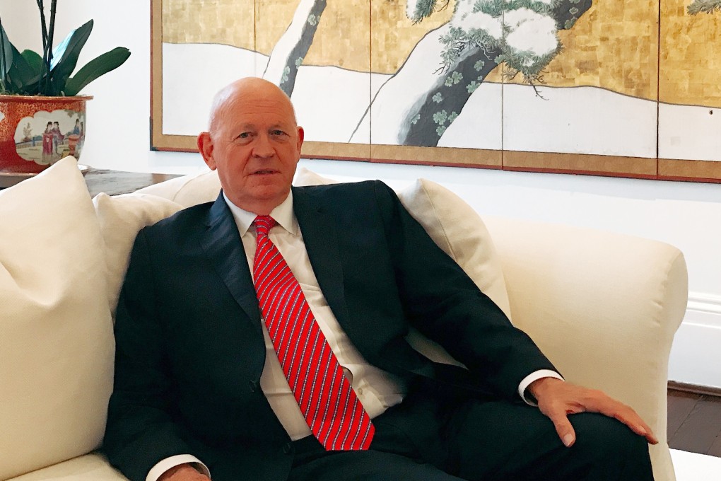 White House adviser Michael Pillsbury said trust between the US and China had been on the slide for the past decade. Photo: Wendy Wu