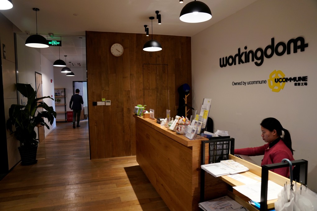 Ucommune acquired five of its smaller rivals last year, including the 300 million yuan acquisition of Workingdom. Photo: Reuters
