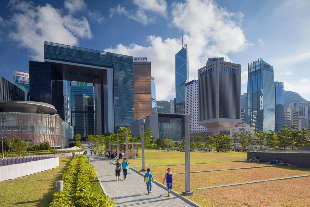 Office rents in Hong Kong’s Central district are the world’s most expensive. Photo: Alamy Stock Photo