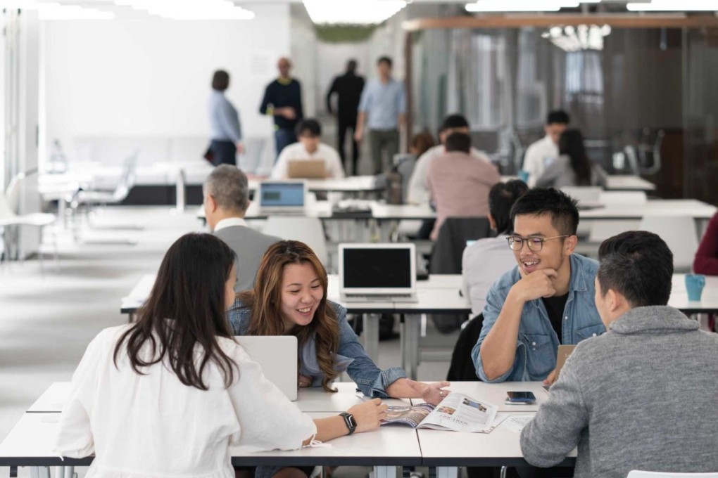 Hong Kong-based co-working operator TheDesk has been operating three profitable spaces in the city for two years now, and launched its fourth offering in Admiralty recently. Photo: Handout
