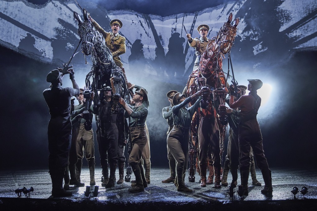 A scene from the play War Horse that will be performed by the National Theatre of Great Britain at the Hong Kong Academy for Performing Arts in Wan Chai next month. Photo: Brinkhoff & Mogenburg