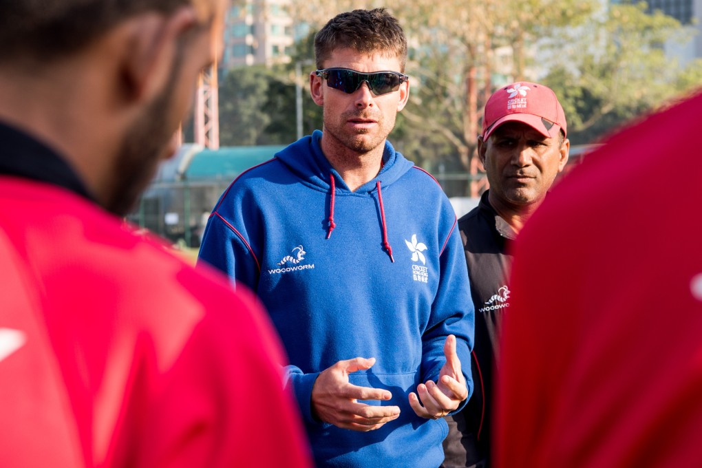 Hong Kong head coach Simon Cook. Photo: Panda Man/Takumi Photography