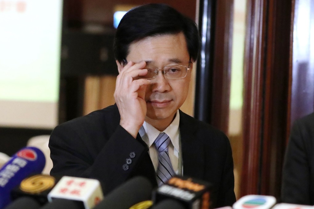 Secretary for Security John Lee hopes the legislation can be passed while a man wanted in Taiwan is still in custody. Photo: Nora Tam