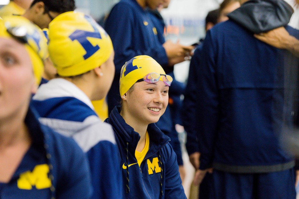 Siobhan Haughey has been honoured by the University of Michigan. Photo: UM Photography/D.Marshke