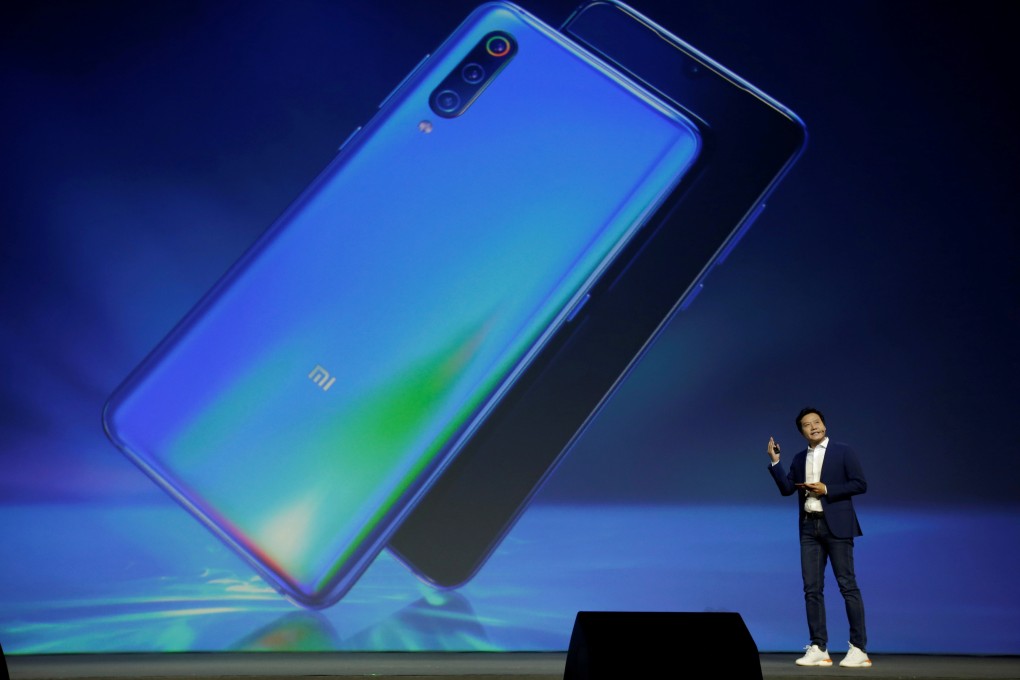 Xiaomi founder Lei Jun attends a launch ceremony of the new flagship Mi 9 in Beijing, on February 20. Photo: Reuters