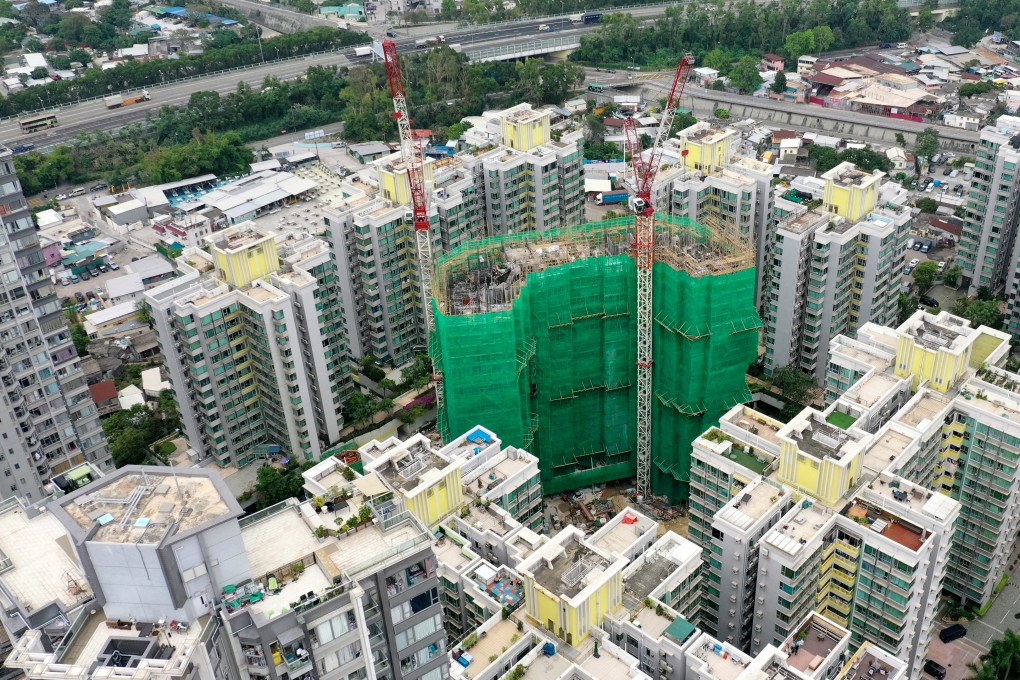 Reach Summit, located a 15-20 minute walk from the Long Ping MTR station, is due to be completed in September next year. Photo: Winson Wong