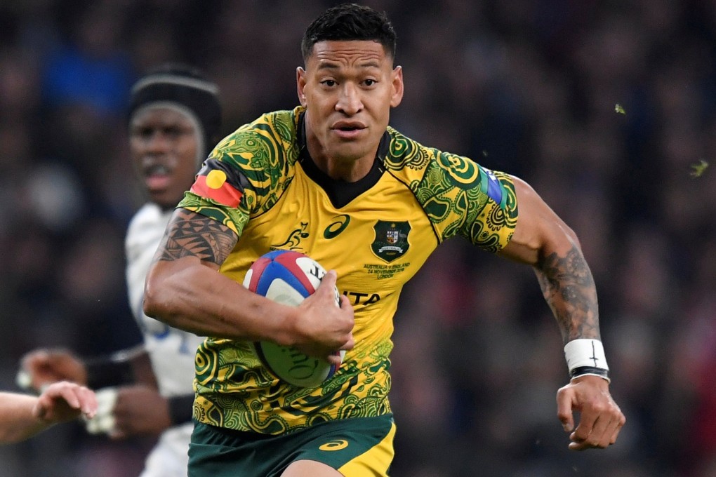 Australia's Israel Folau is challenging Rugby Australia’s decision to sack him. Photo: Reuters