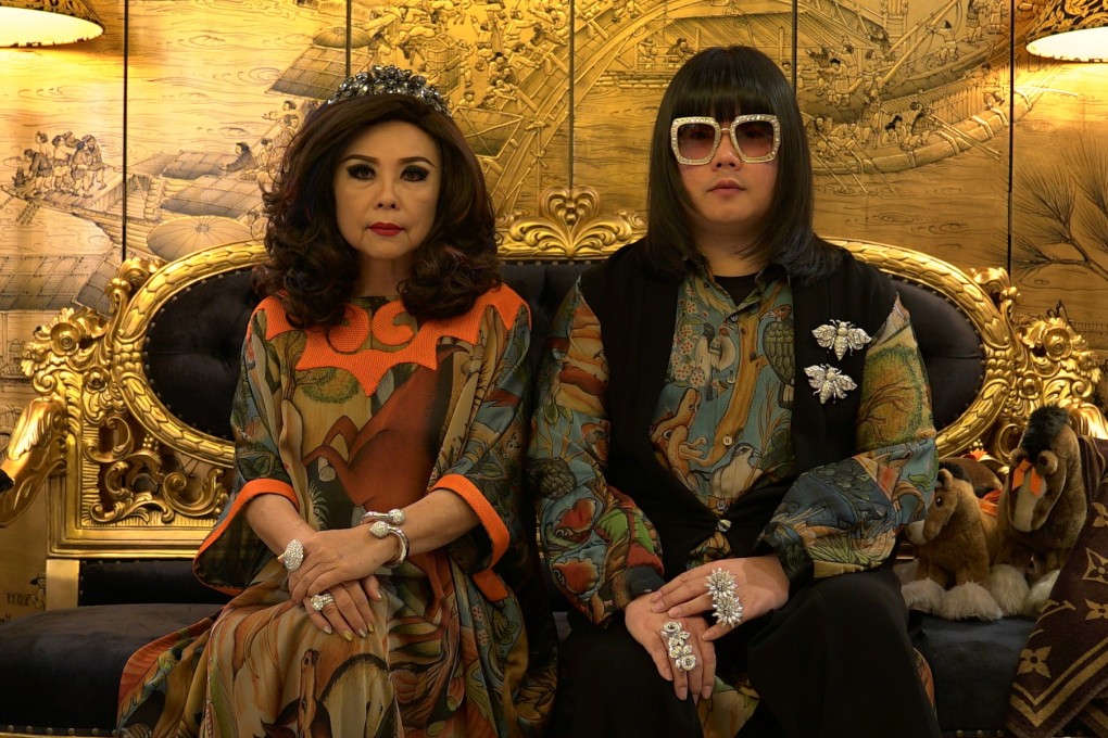 Lee Puengboonpra (left) and son Pattharapol Puengboonpra, the Bangkok-based mother-son duo known as Peepy & Mother Lee, in their home in Bangkok, Thailand. Photo: Andersen Xia