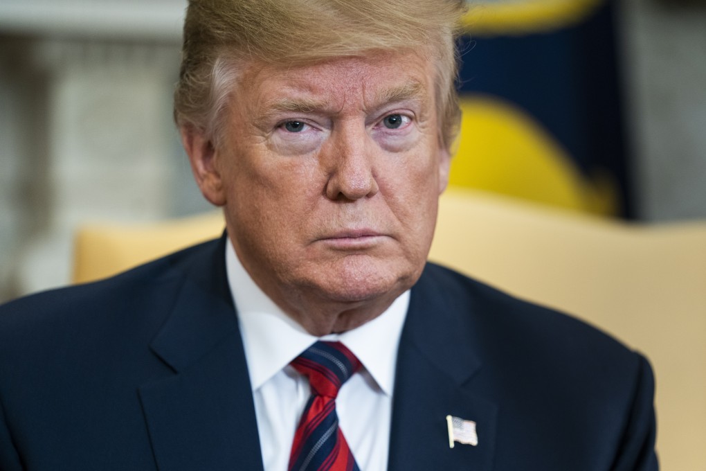 US President Donald Trump at the Oval Office of the White House in Washington. Photo: EPA