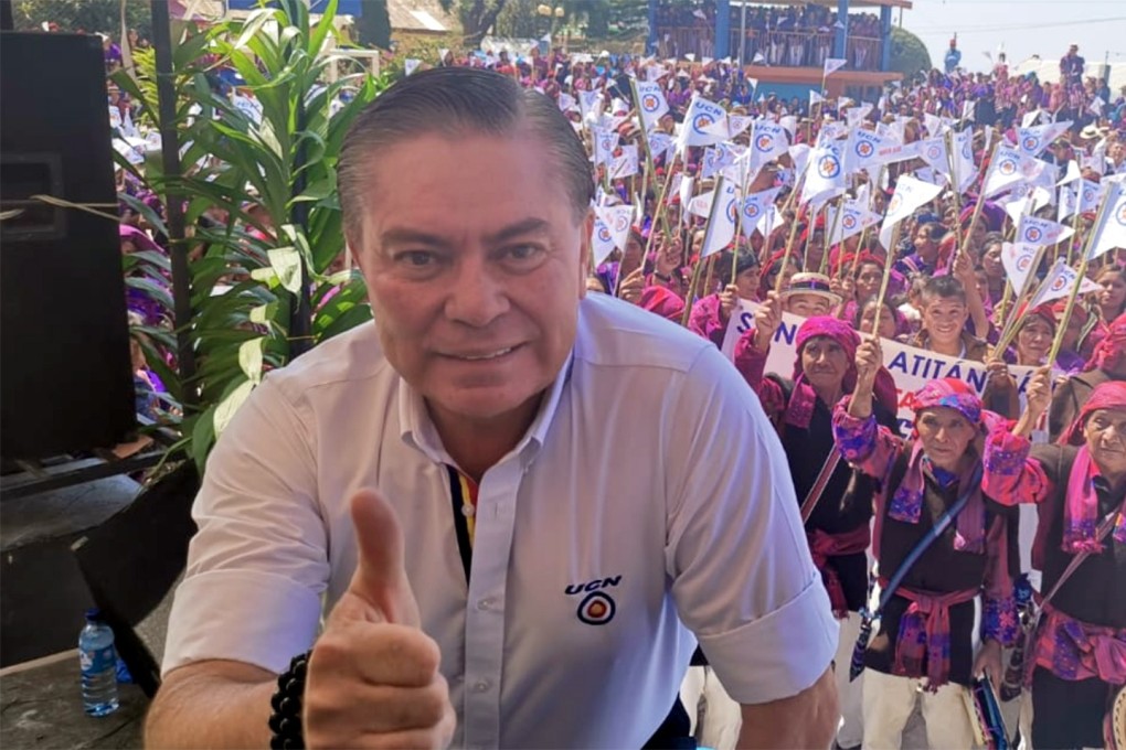 Guatemalan presidential candidate Mario Estrada. Photo: twitter