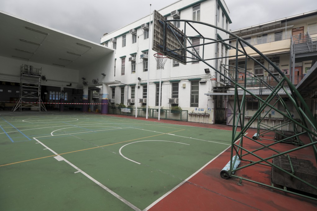Lok Sin Tong charity project announced the city's first plans to develop an abandoned school in Kowloon City into transitional public housing. Photo: Xiaomei Chen.