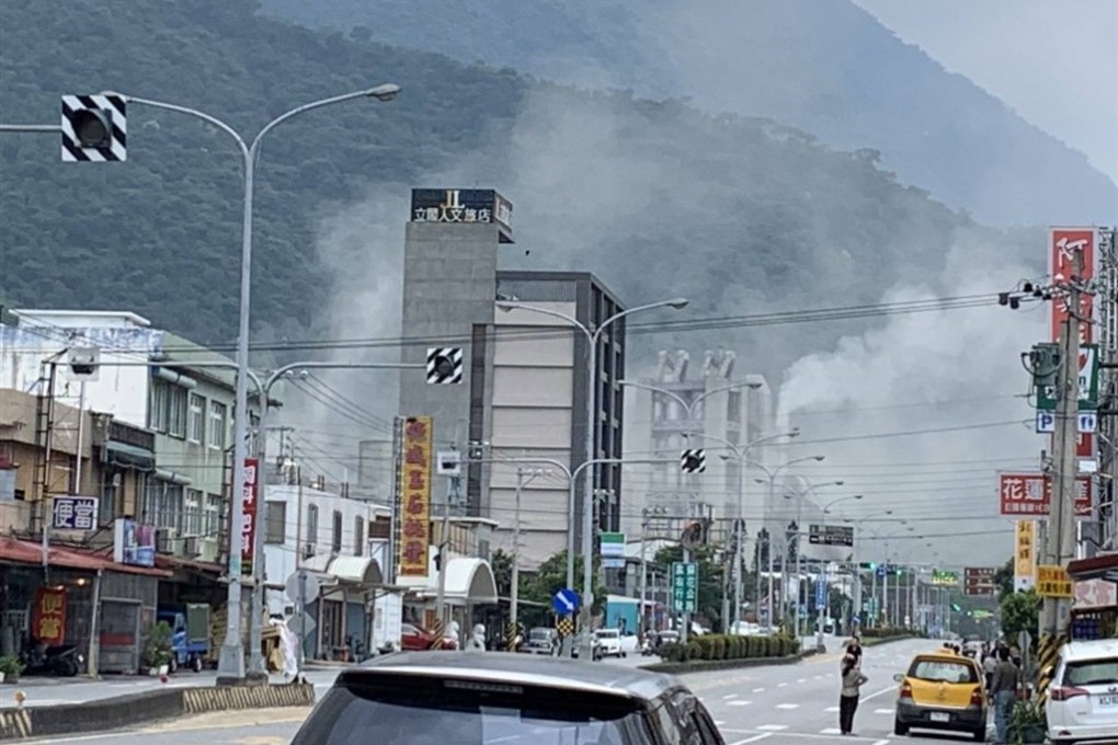 A magnitude 6.1 earthquake hit the area around Hualien in Taiwan on Thursday. Photo: CNA