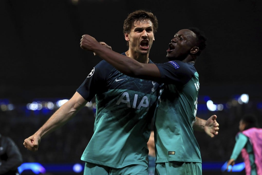 Tottenham Hotspur’s Fernando Llorente scored the all-important goal to put his side into the last-four of the Champions League. Photo: AP
