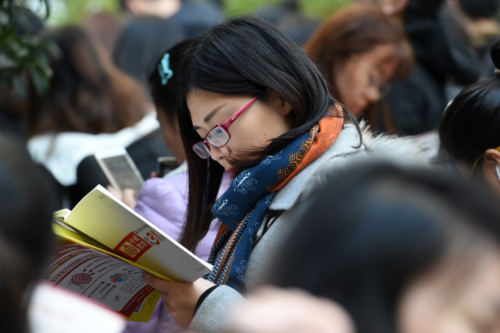 About 920,000 applied for the 14,500 positions available in China’s civil service last year. Photo: Xinhua