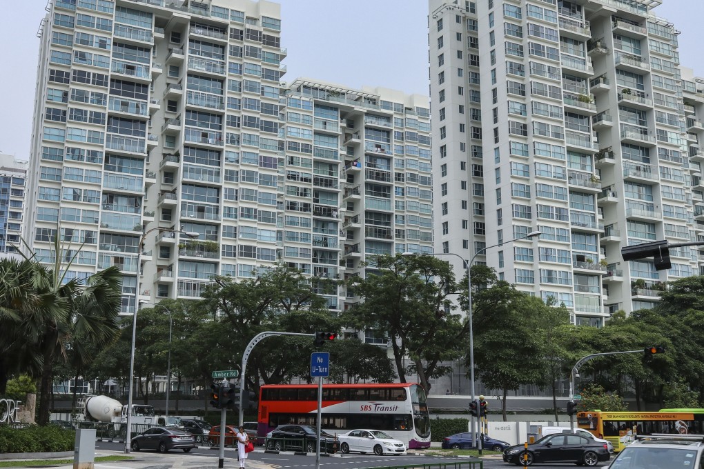 Residential buildings in Singapore, where some Chinese developers have been involved in the building of public housing projects and private condominiums. Photo: Roy Issa