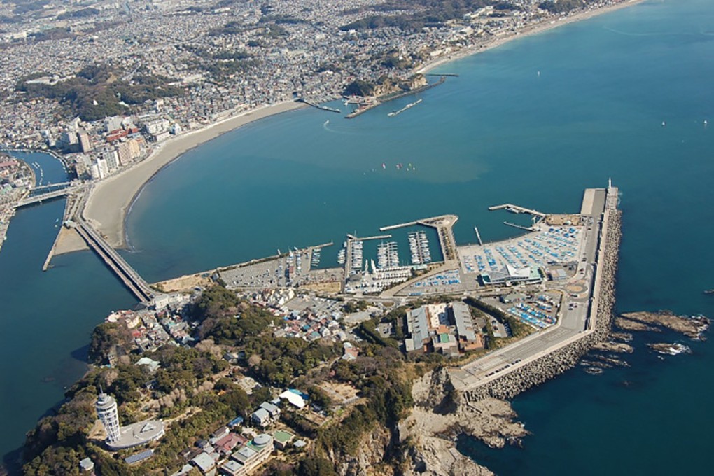 The 2020 Tokyo Olympics sailing venue is at the Port of Shonan in Kanagawa Prefecture. Photo: Tokyo 2020 website