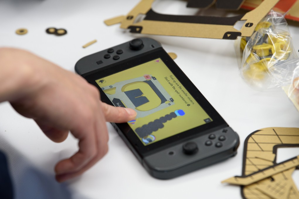 Nintendo is seeking permission to sell its Switch game console in China. Photo: Bloomberg