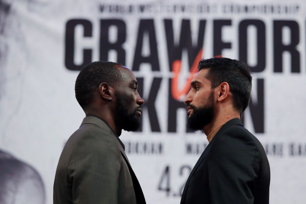 Terence Crawford and Amir Khan will clash at Madison Square Garden, New York, on Saturday night. Photo: Reuters