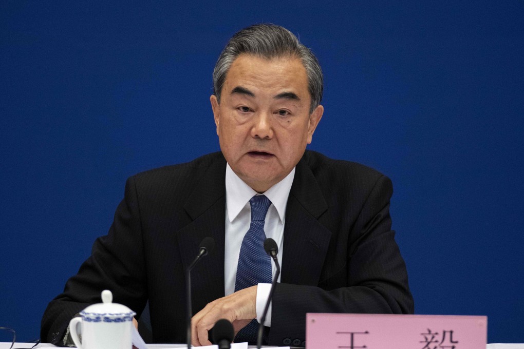 China’s Foreign Minister Wang Yi appealed to nations to cooperate on the belt and road plan, not just criticise it. Photo: AFP