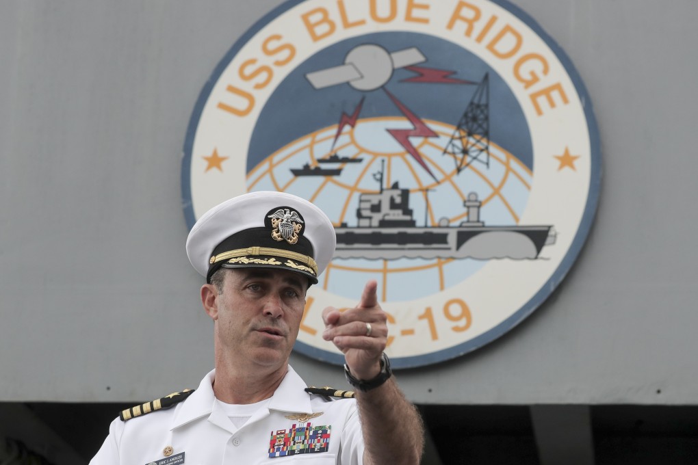 Captain Eric Anduze, Blue Ridge commander, said the crew was looking for experiencing Hong Kong culture. Photo: Handout