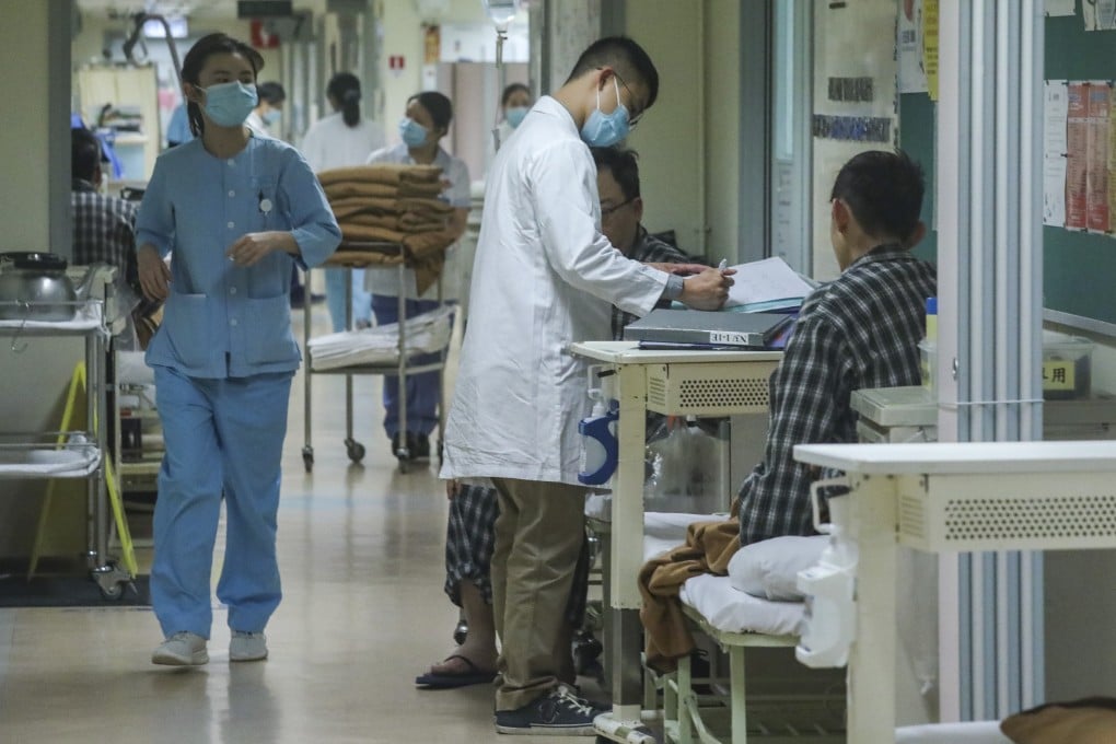 Kwong Wah Hospital in Yau Ma Tei. Photo: Nora Tam