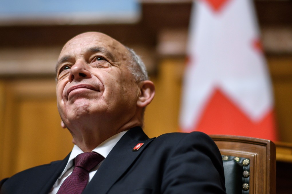 Swiss President Ueli Maurer will attend the Belt and Road Summit next week. Photo: AFP