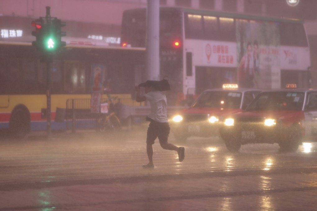 Weather forecasters warned of serious flooding and road congestion. Photo: Winson Wong