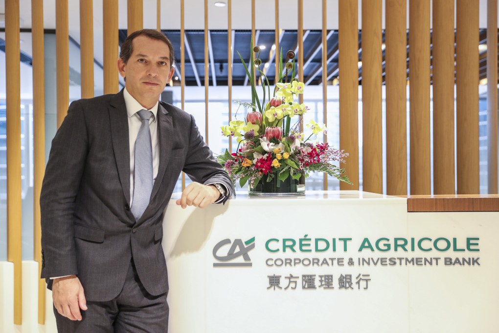 Jacques Ripoll, chief executive of Credit Agricole’s corporate and investment banking arm, says there is a lot of interest from Chinese companies to acquire European businesses. Photo: Winson Wong