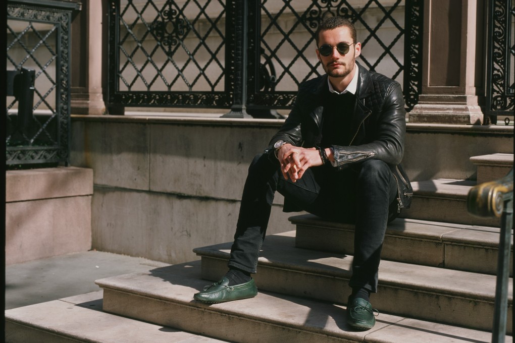 Louis Sarkozy, son of French ex-president Nicolas Sarkozy, talks about his collaboration with footwear label Boonper.